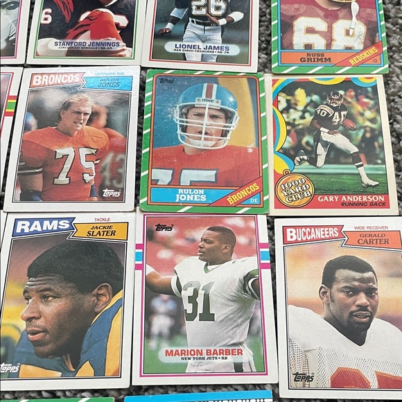 Topps NFL Football Vintage Player’s Cards Lot 32 Sanders/Harris More - Picture 7 of 11